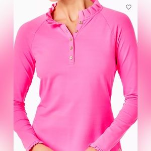 NWT Lilly Pulitzer  UPF 50+ Luxletic Hutton Polo- new without tags